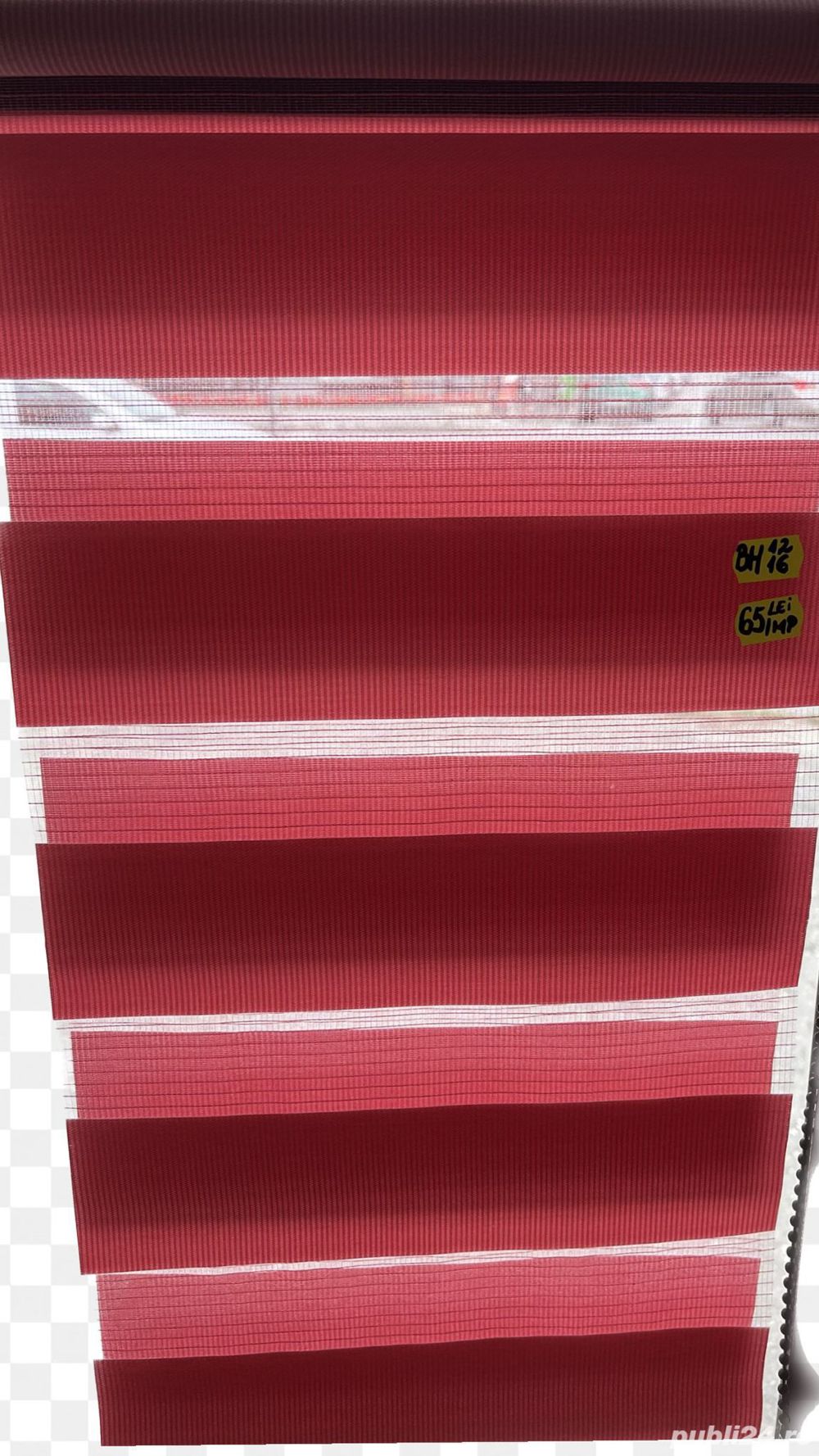 Rolete Zi Noapte Fucsia Zebra Decor La Comanda