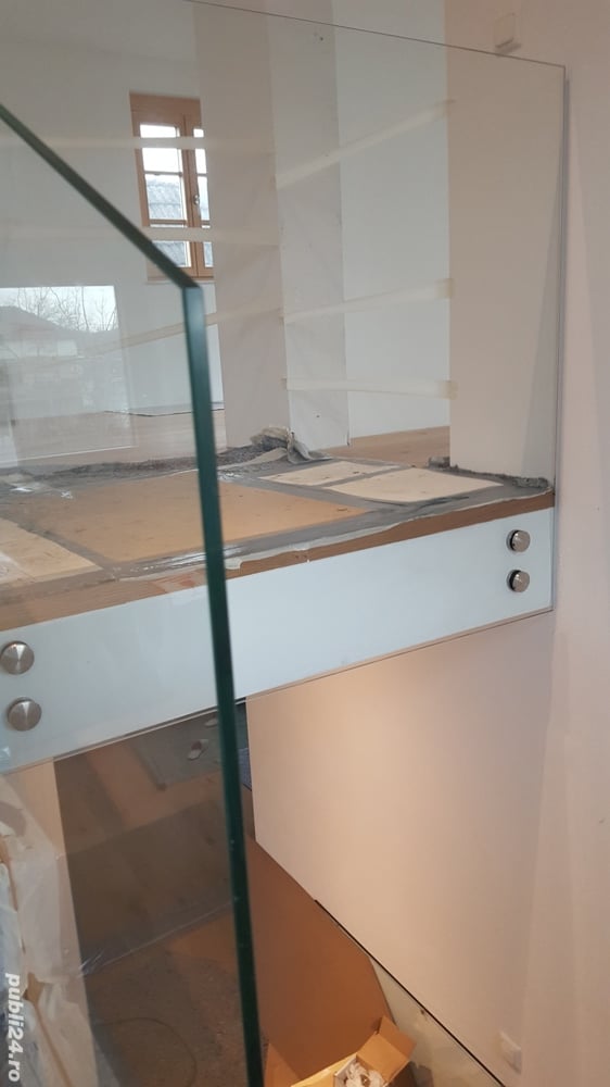 Balustrade cu sticla securizata
