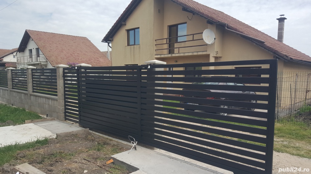 Porti si garduri lamelare, porti si garduri tip jaluzea