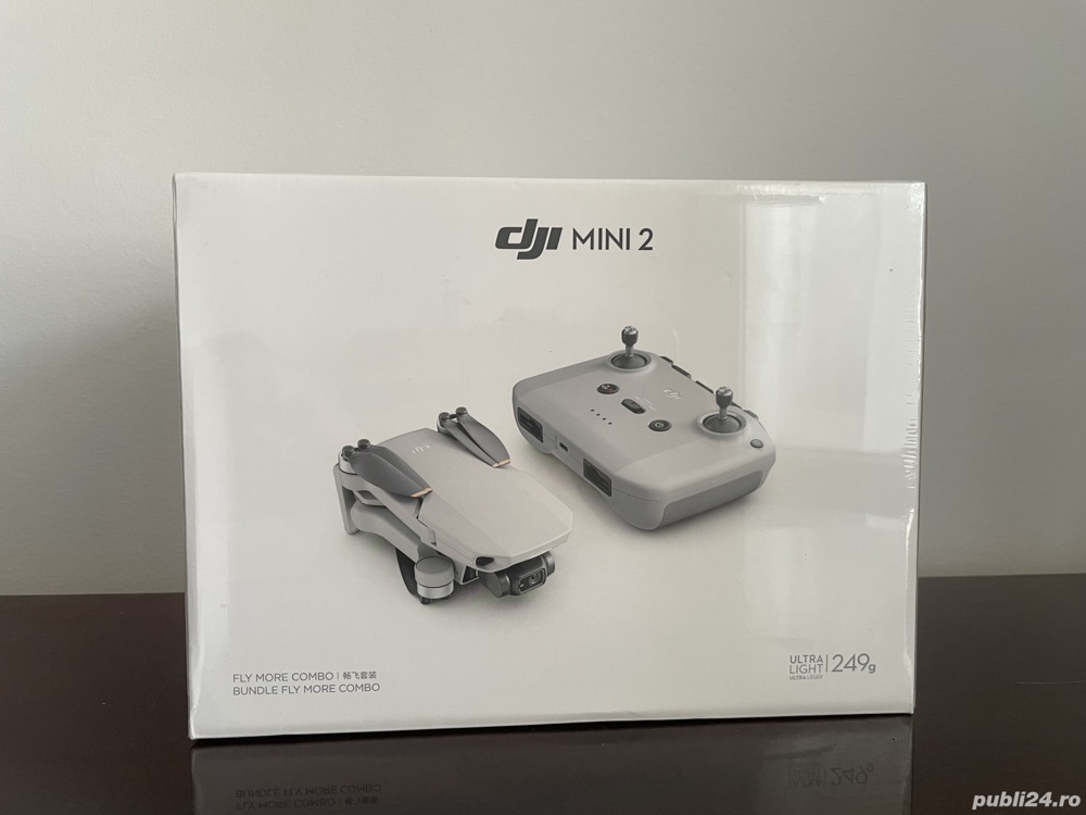 Drone DJI - Mini 2 Fly More Combo, 4K