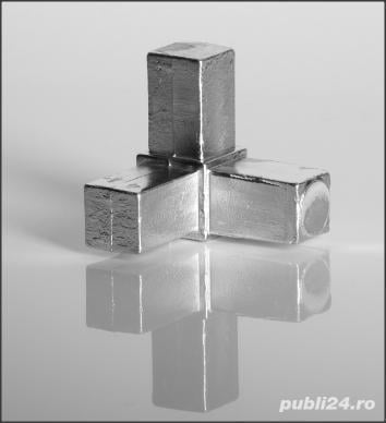 conectori 20x20x1,5 - tip cu 3 cai (brate- pline)=12lei-din rasina alba/oferta 30buc=270lei