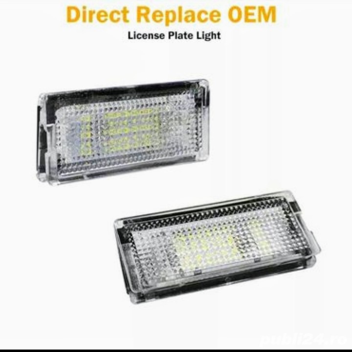 Lampi numar led BMW E46 1998 - 2003