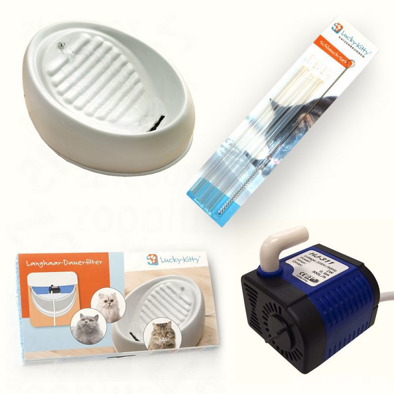 Lucky Kitty Fântână ceramică