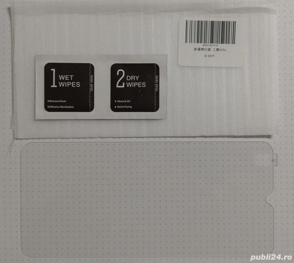 Folie de sticla telefon Samsung Galaxy A20s