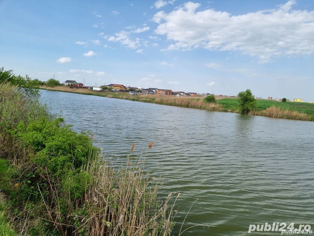 Particular Teren intravilan Berceni cu deschidere la lac