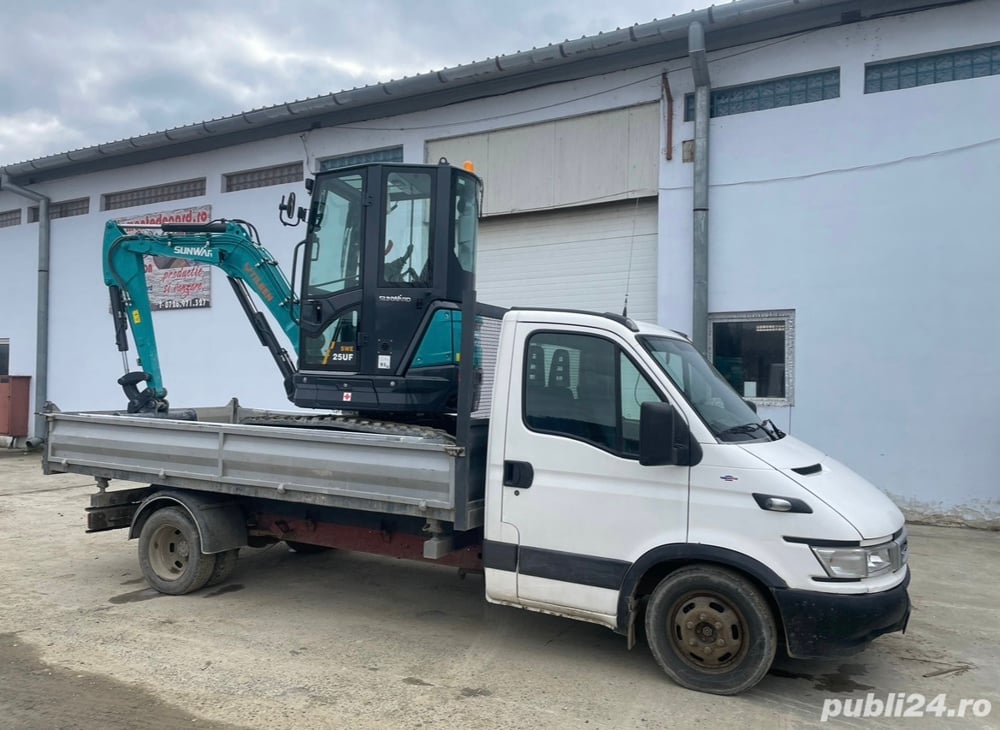 Inchiriere miniexcavator 