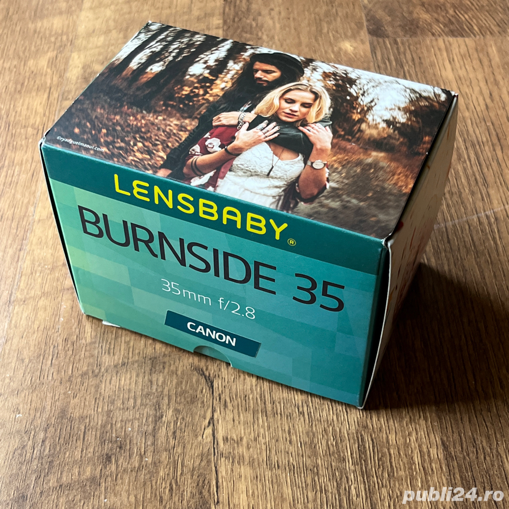 Obiectiv Lensbaby Burnside 35mm Canon
