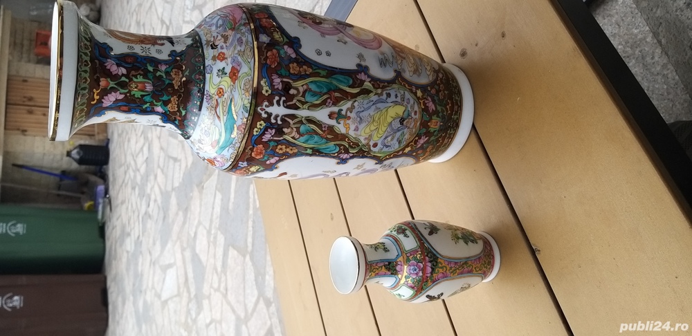 Vaza portelan china pictata manual