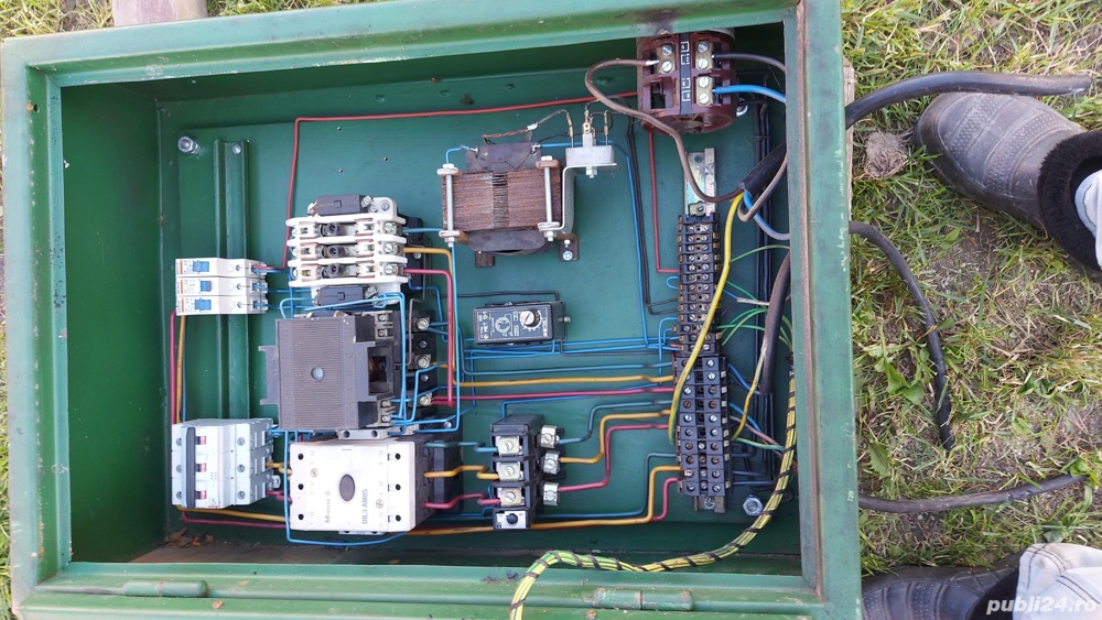 Tablou electric pentru comanda motoarelor trifazate de la 1Kw la 30 Kw