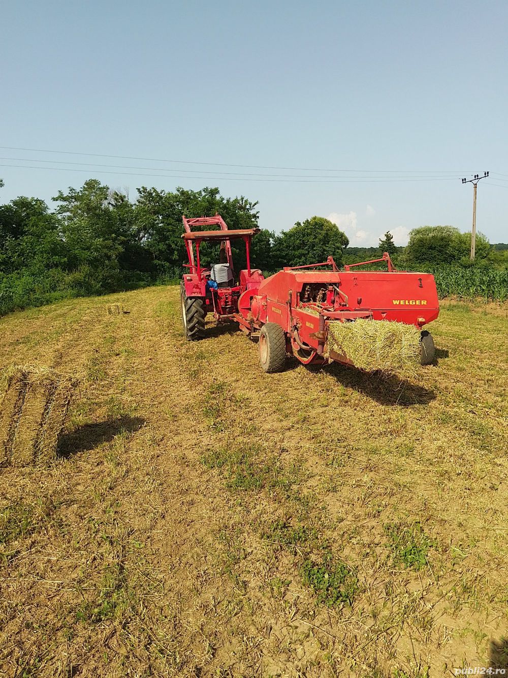 Vand sau schimb presă Welger ap61