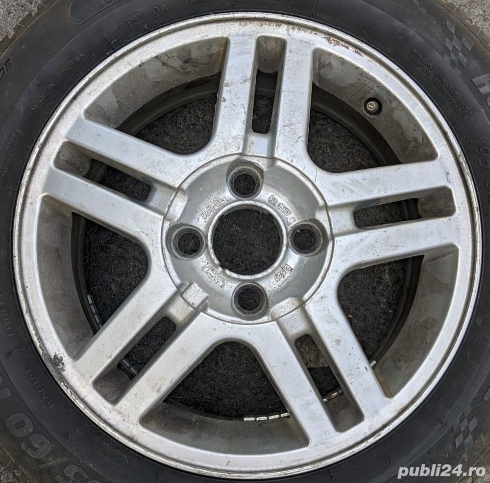 Jante Aliaj Originale FORD, PEUGEOT, CITROEN pe 15, gauri 4x108 