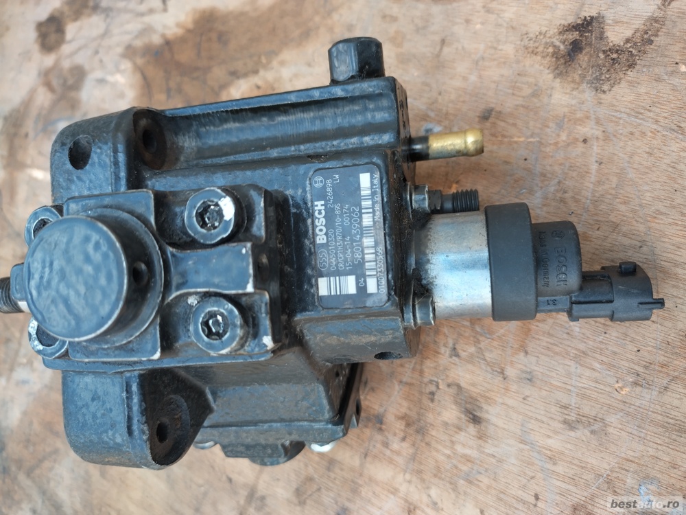 0445010320 5801439062 1609098080 Pompa Inalta Fiat Ducato Iveco Daily Peugeot Boxe 2.3 JTD HDi  