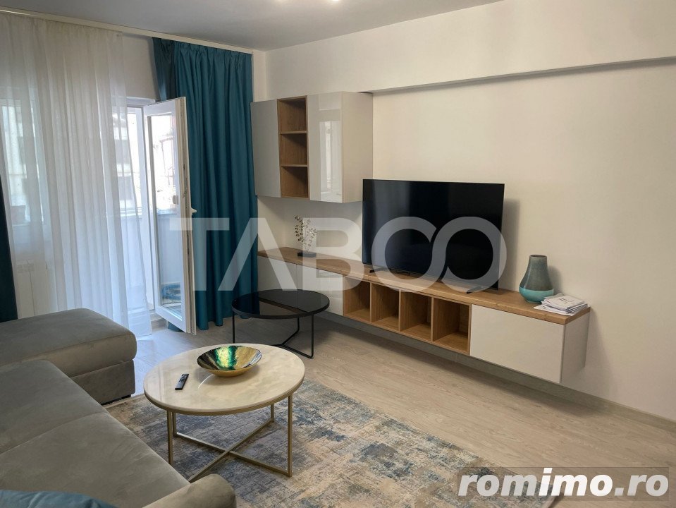 Apartament modern 3 camere decomandat balcon etaj 1 Central Sibiu