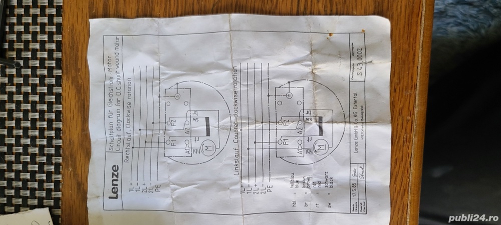 motor electric cu reductor