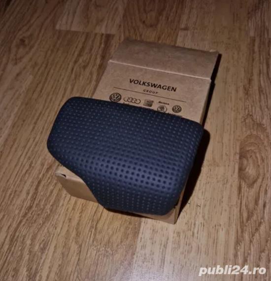 Ornament nuca schimbator piele perforata Audi A4 B9 A5 Q7 4M S4 S5 NOU