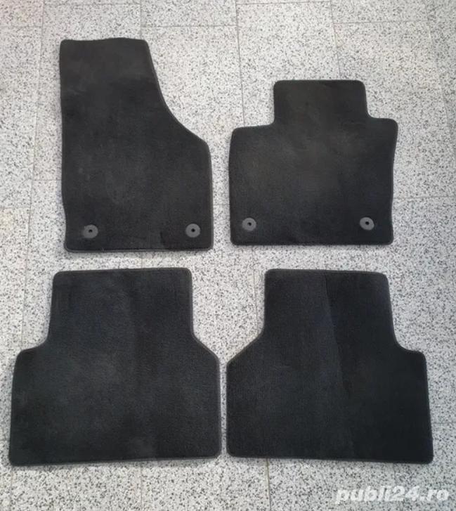 Covoras / Covorase presuri fata + spate mocheta textil Audi Q3 An 2012