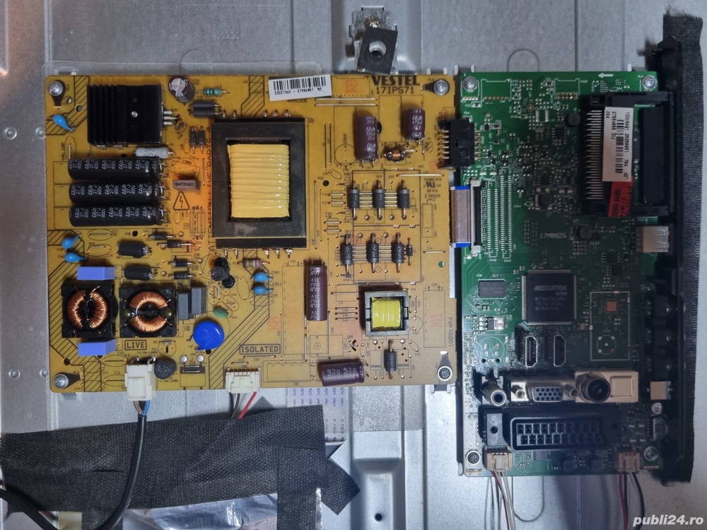   Placa de baza 17MB82S,sursa 17IPS71,Tcon V14 42DRD TW120 6870C-0469A