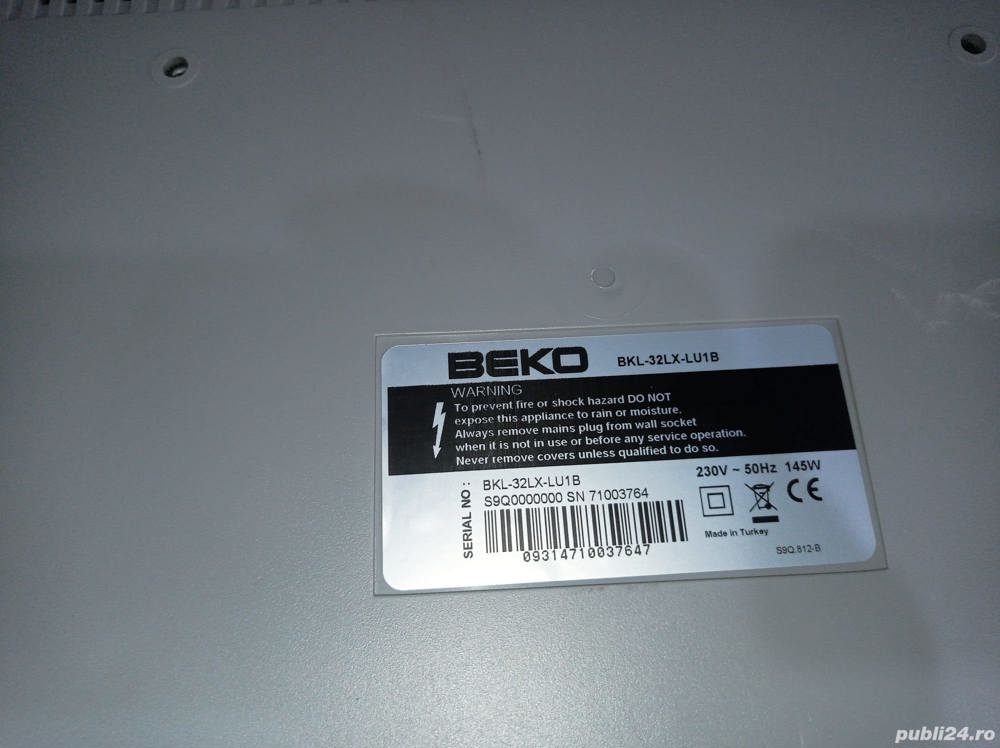 Dezmembrez tv Beko bkl-32lx-lu1b