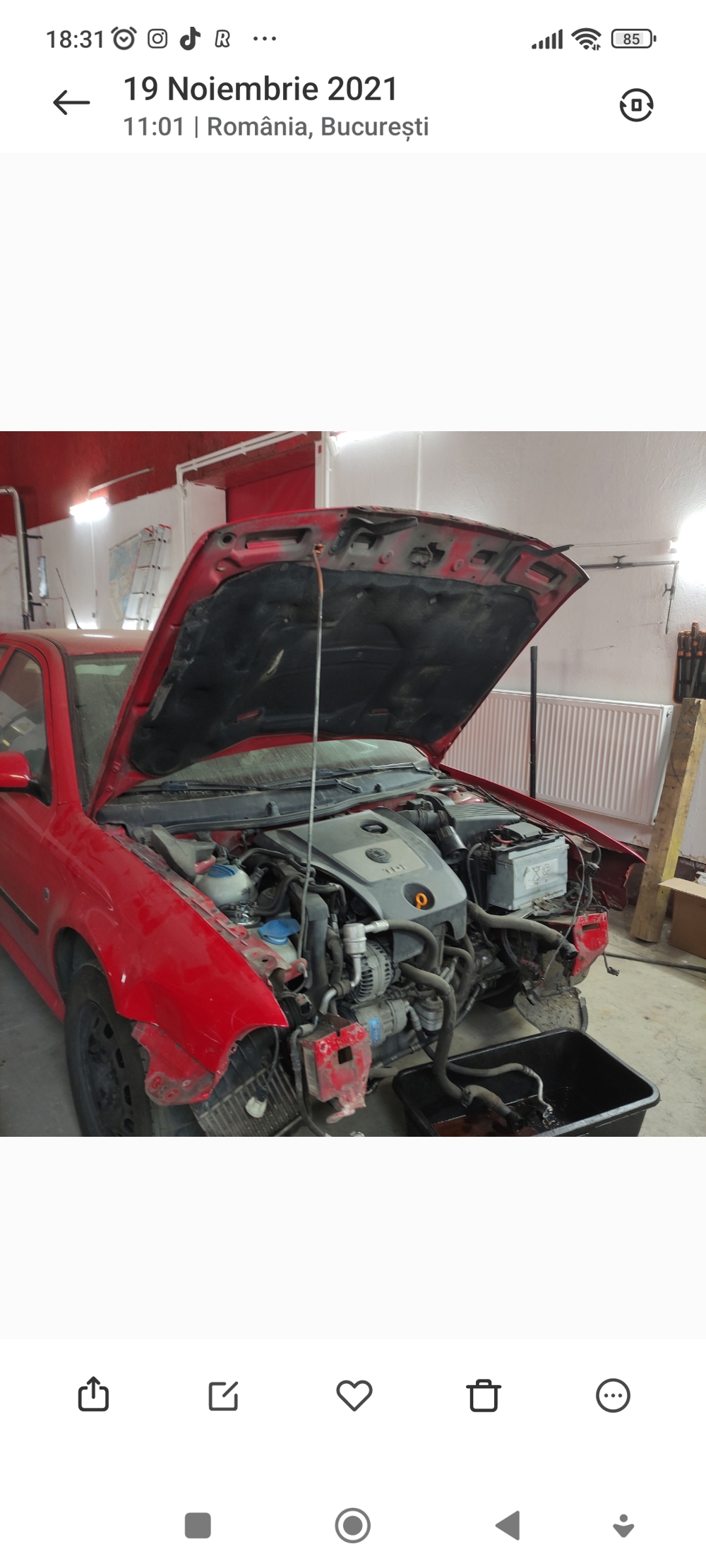 Dezmembrez Skoda Octavia 1 136000 km