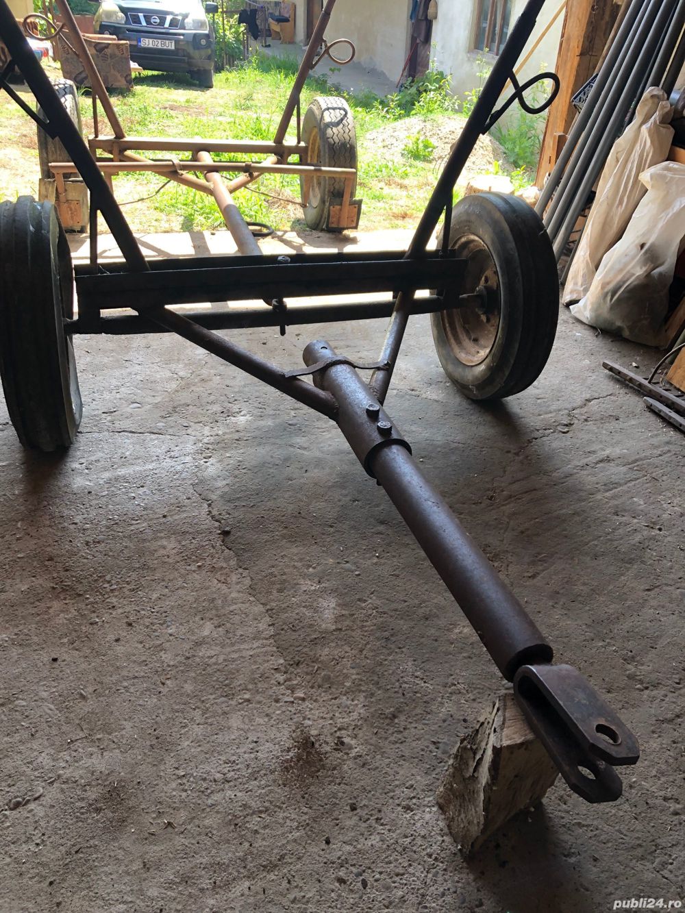 Straf dupa tractor Fiat U 445   Straf dupa tractor Fiat U 445