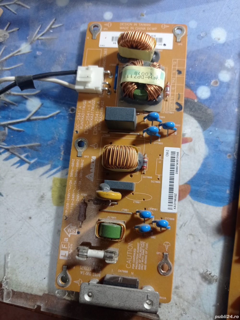 SHARP LC-42X20E Power Supply Board Model: DC-2541 A RUNTKA311WJQZ