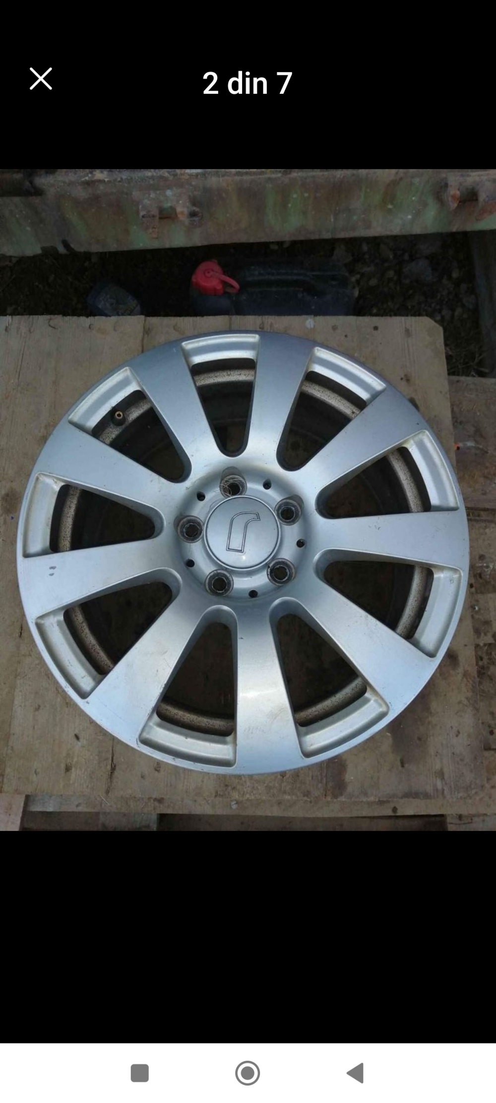 Jante aliaj 16 zoll originale Mercedes-Benz