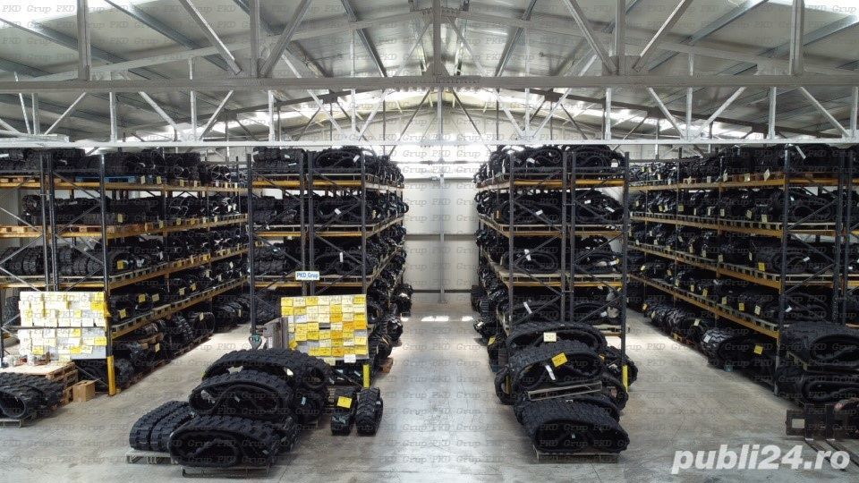 Senile de cauciuc pentru Miniexcavatoare Komatsu, Jcb, Volvo, Cat