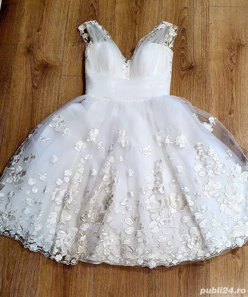 Rochie alba cununie