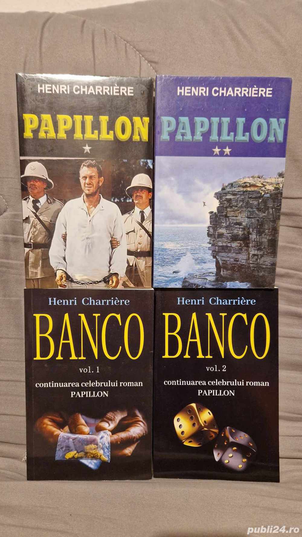 Papillon/Banco-Henri Charriere (4 vol)