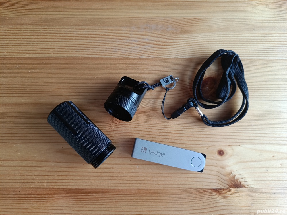 Husa protecție portofel electronic Ledger Nano S Plus  Nano X Aluminiu