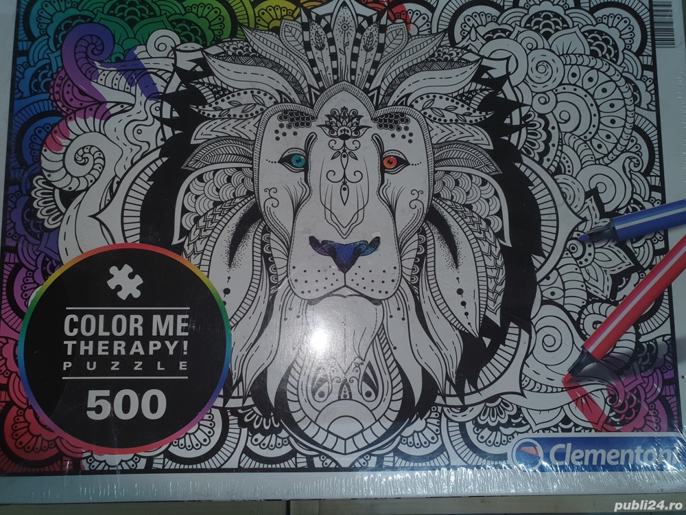 Puzzle de colorat