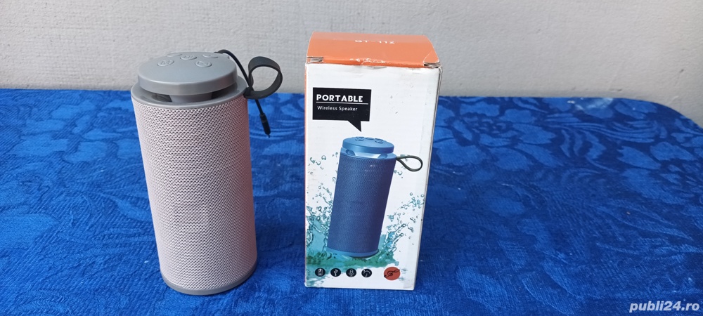 Boxa portabila Bluetooth GT 112+ USB, card, radio, autonomie 4-6 ore