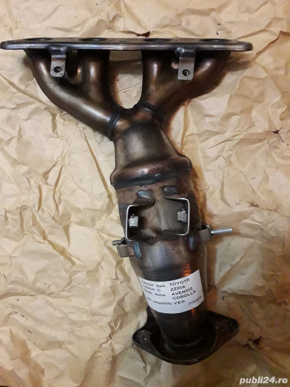 Catalizator Avensis Corolla Auris motor benzina 1zz 1.8 1.6 NOU