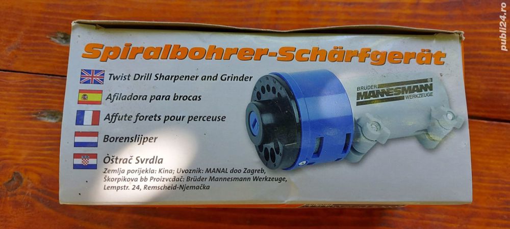 Masina de ascutit burghie noua 