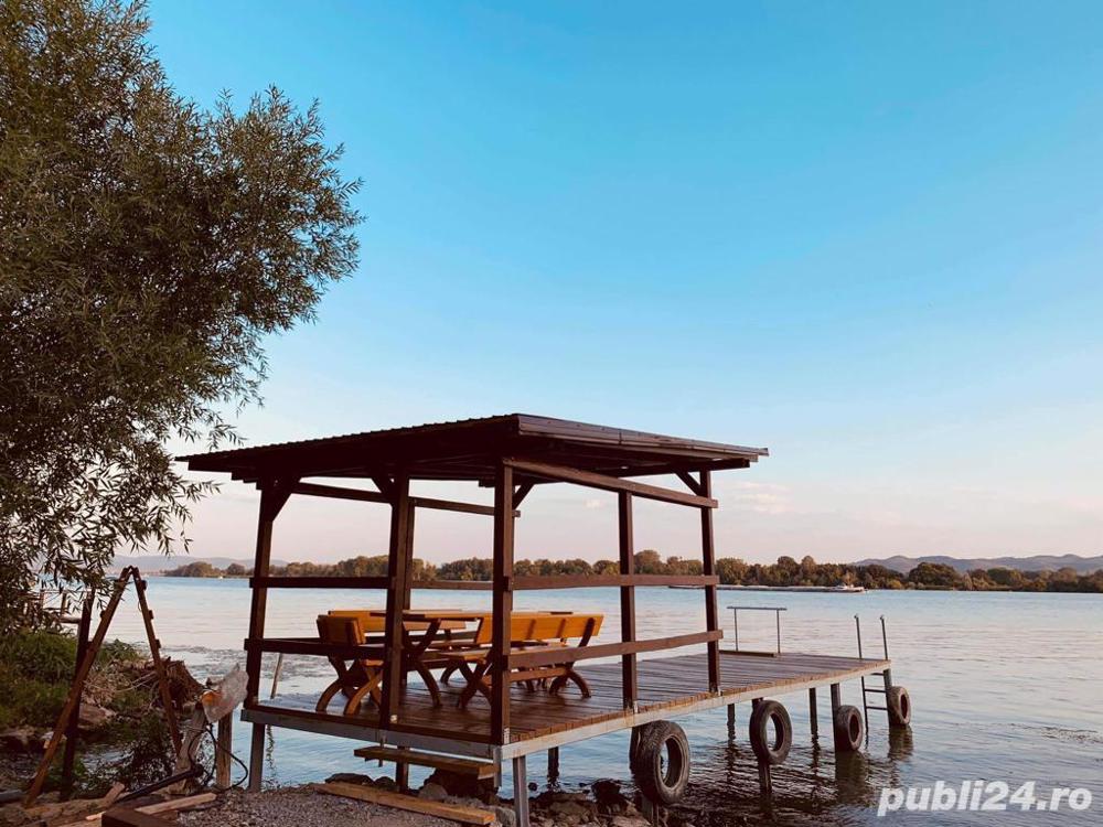 Piscină Ponton la Dunăre Divici 