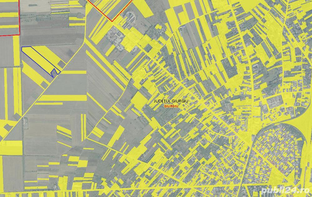 teren arabil extravilan în Giurgiu