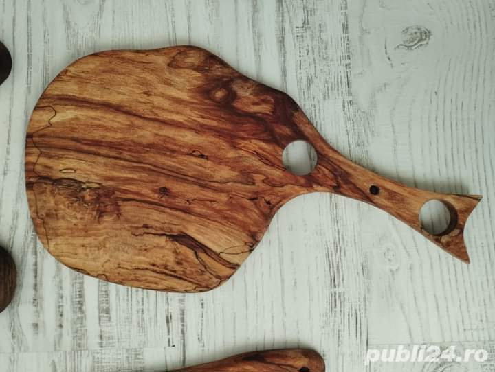 Platouri din lemn, rustice