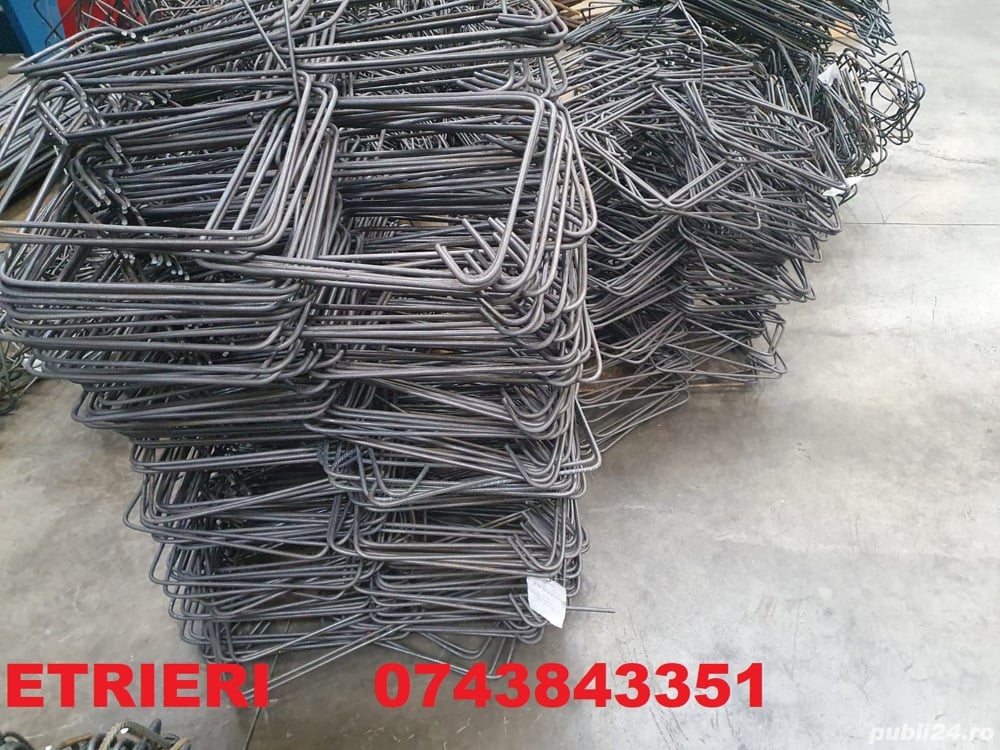 Fier fasonat, etrieri, capre, carcase, centuri, grinzi, fier legat, constructii