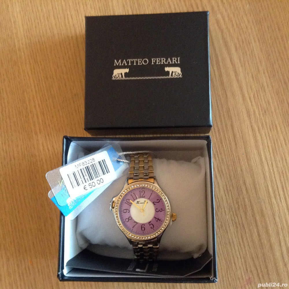 Ceas Dama Matteo Ferari Gold&Silver