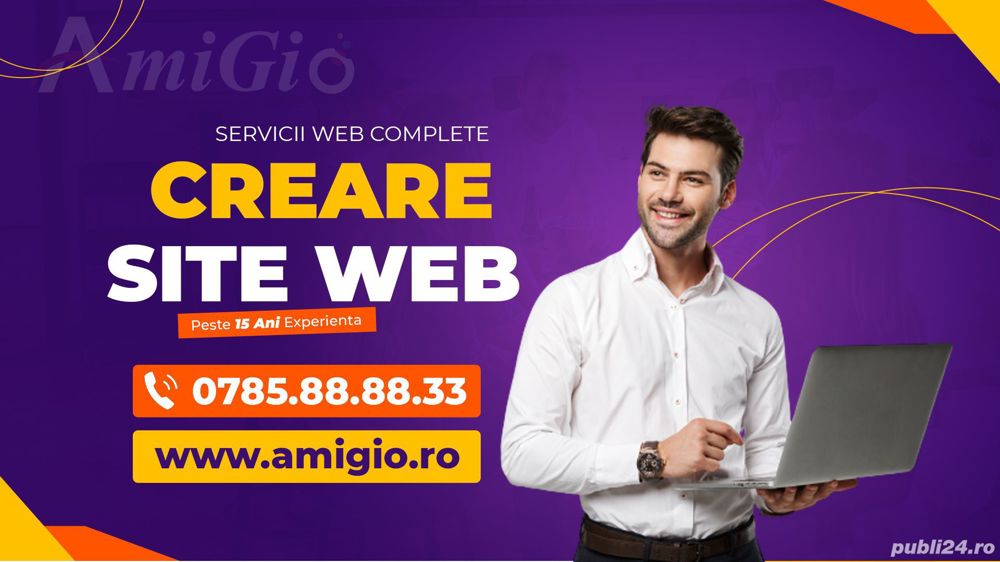 Creare Site In 3 Zile. Servicii web complete