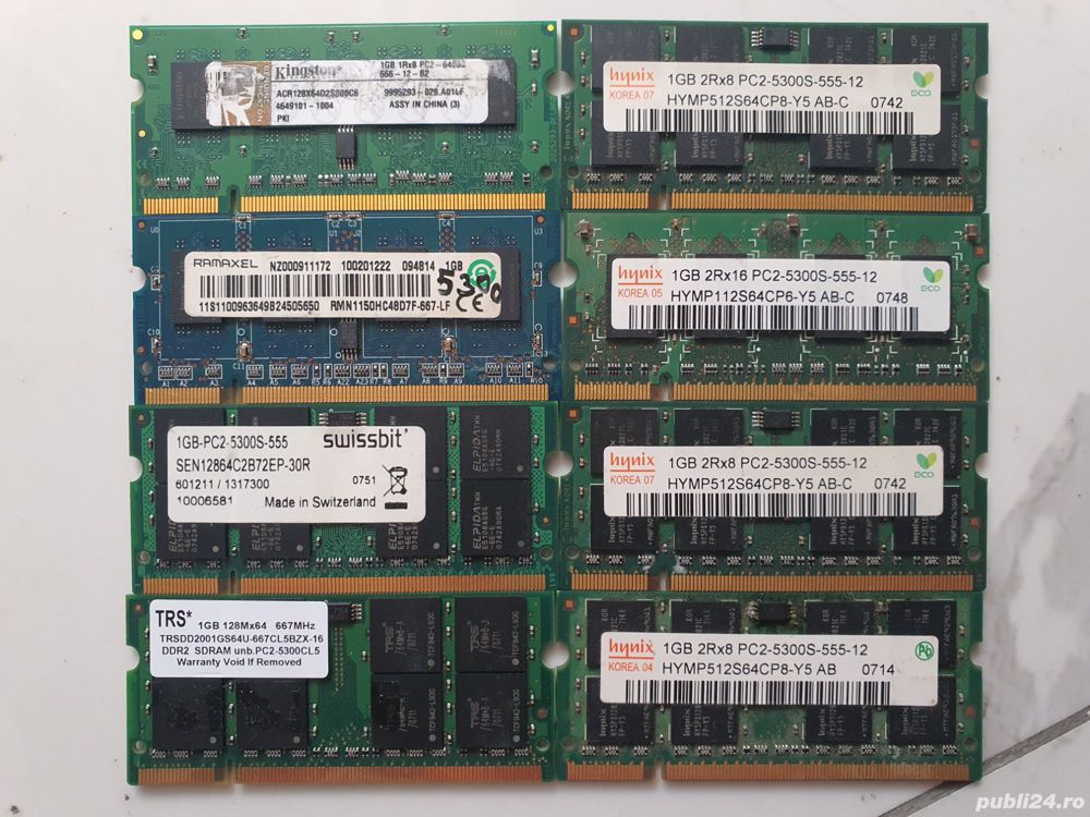 Ram leptop DDR 4 3 2 1