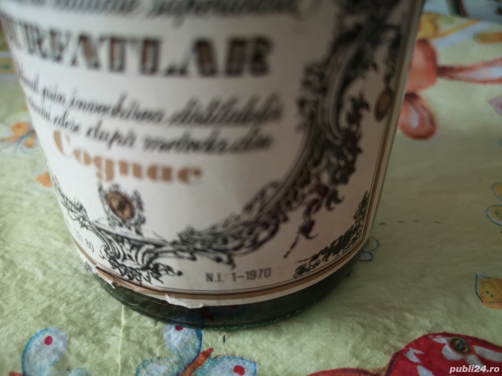 Vând coniac Murfatlar an 1970