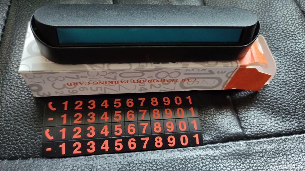 Suport auto numar telefon 