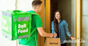 Livrator  Bolt Food  Glovo   Tazz