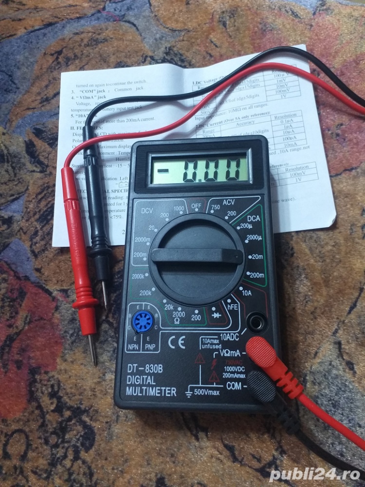 aparat masura,multimetru 