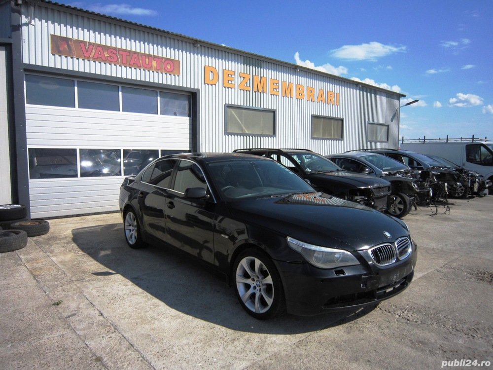 Dezmembram BMW 520d 2.0 163CP cod motor 204D4 an 2005-2009