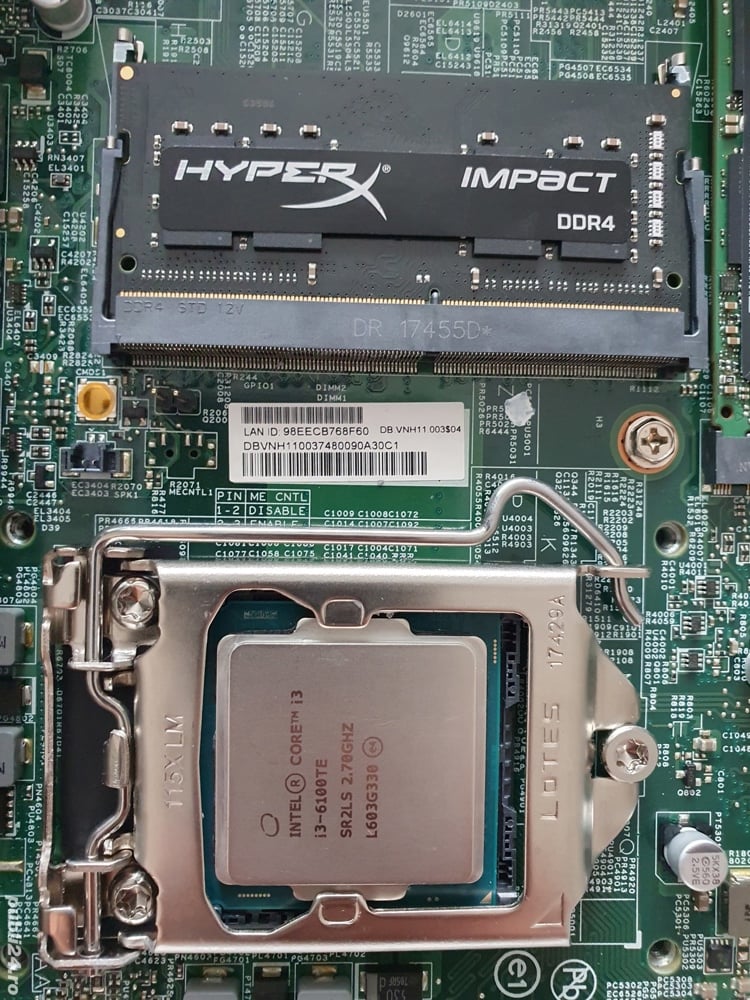DDR4 RAM 8Gb CL14 2400Mhz Hyperx Impact 