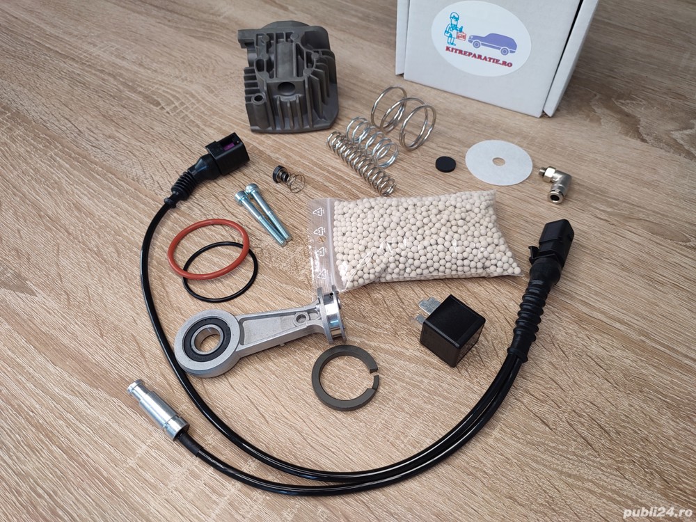 Compresor aer Airmatic Perne aer - kit reparatie complet, recondiționare, piese compresor perne aer