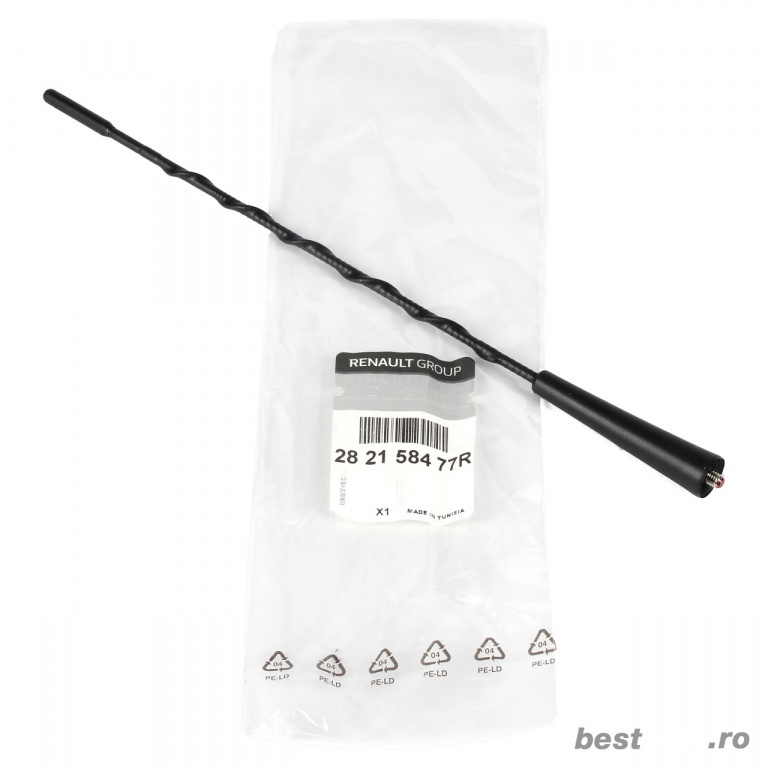 Tija Antena Radio Plafon Originala Dacia Renault Oem Cod Oe 282158477R