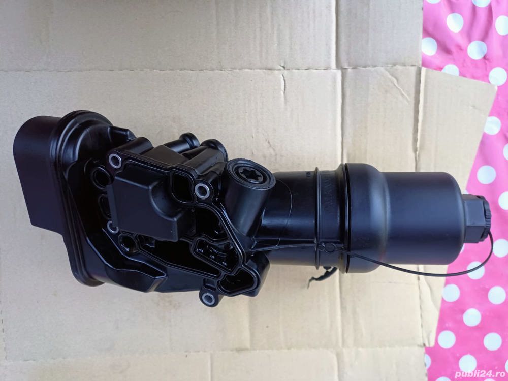 Carcasă filtru ulei, cod original 06D115397J, compatibilă cu Vw, Audi, Skoda, Seat
